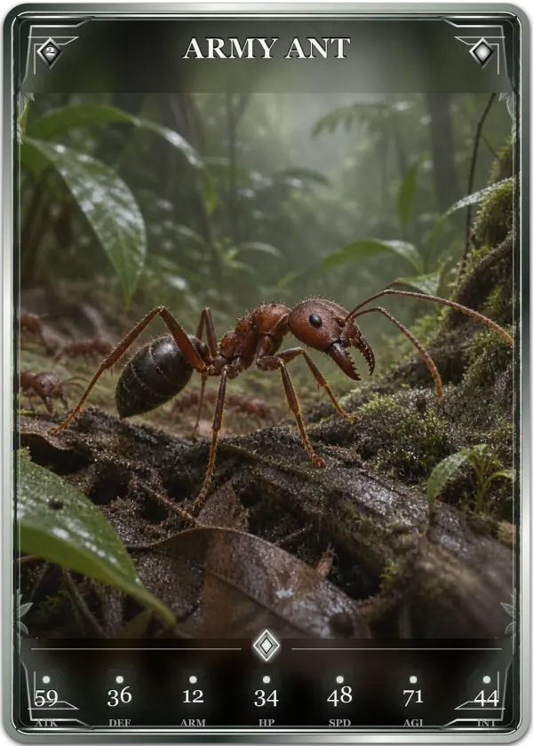 Army Ant card
