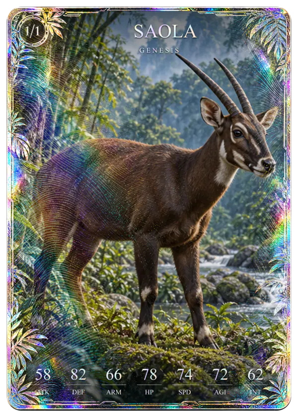 Saola Genesis 1/1 card